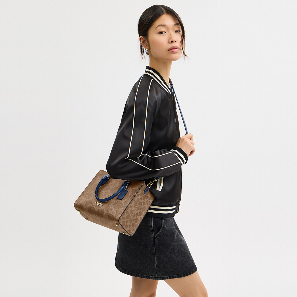 Coach Outlet Maggie Small Tote Bag In Signature Canvas